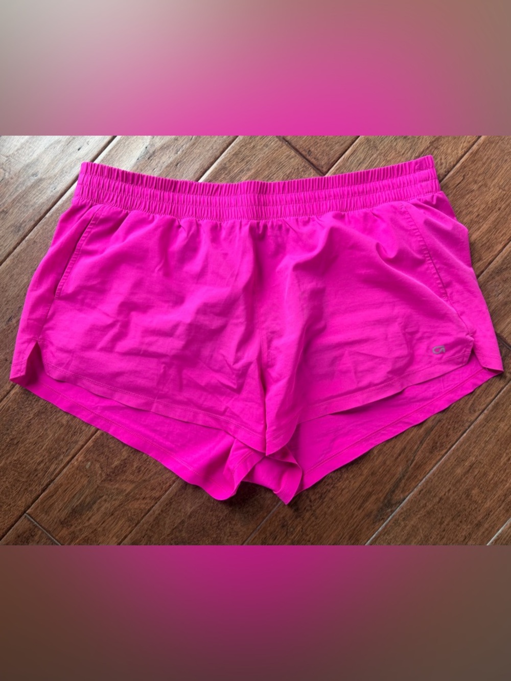 GAP Women’s Bright Hot Pink Athletic Shorts